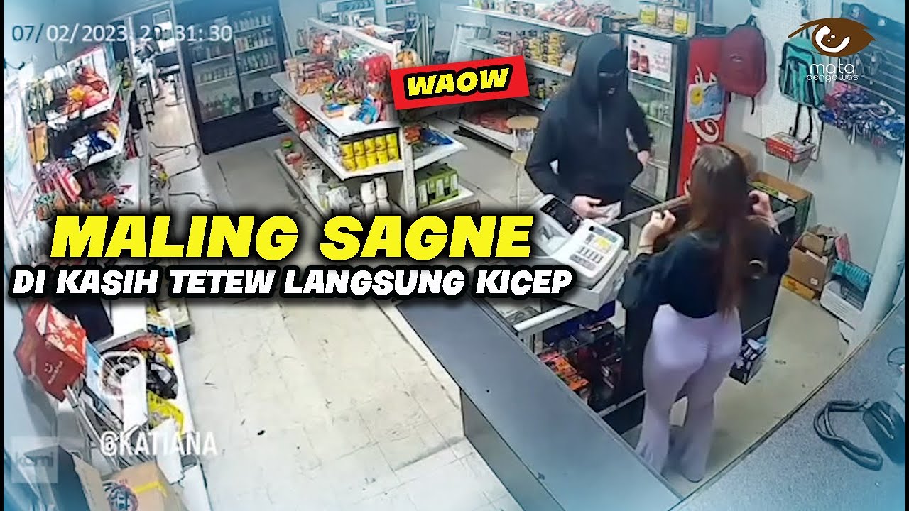 MALING SAGNE !!! Niat Mau Meramp0k Malah Kicep Di Kasih Tetew