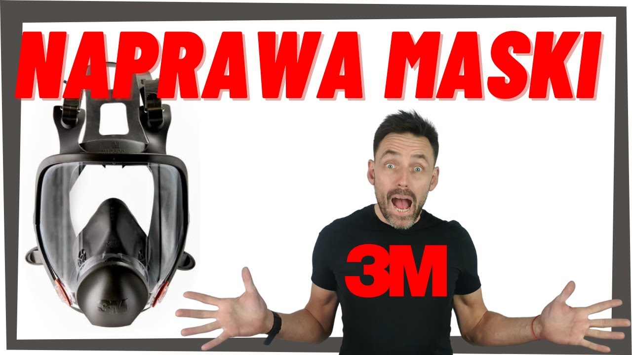 SUPER MASKA ! 3M 6800. Prezentacja. Test