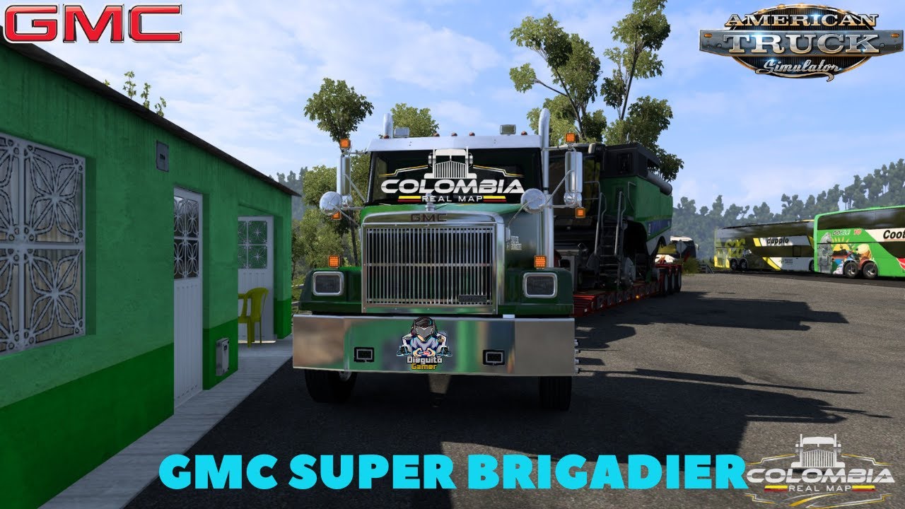 AMERICAN TRUCK SIMULATOR 1.51/GMC SUPER BRIGADIER/CRM 