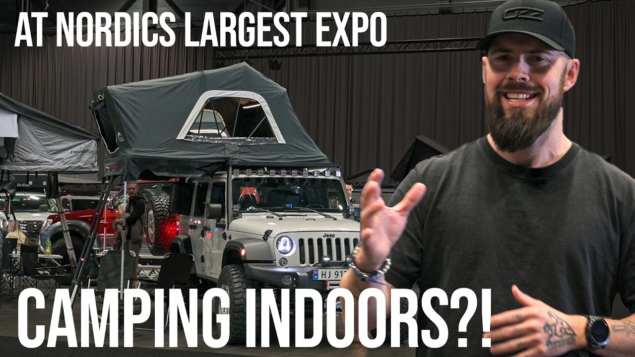 Кемпинг в помещении на 4 дня?! — Norwegian Overland Expo