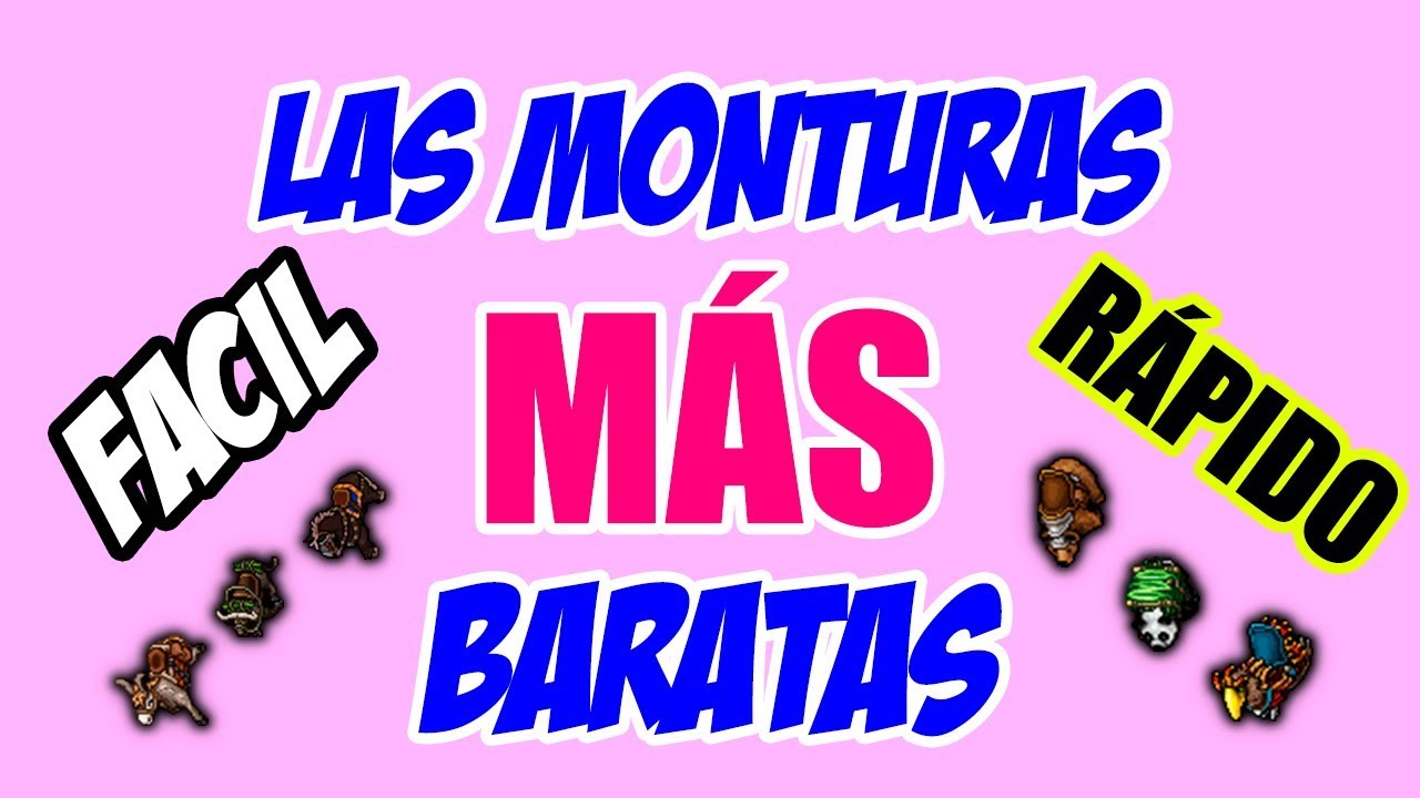 ll 6 MONTURAS BARATAS, FÁCILES Y CON LAS QUE PRESUMIRÁS ll - MONTURAS  l TIBIA