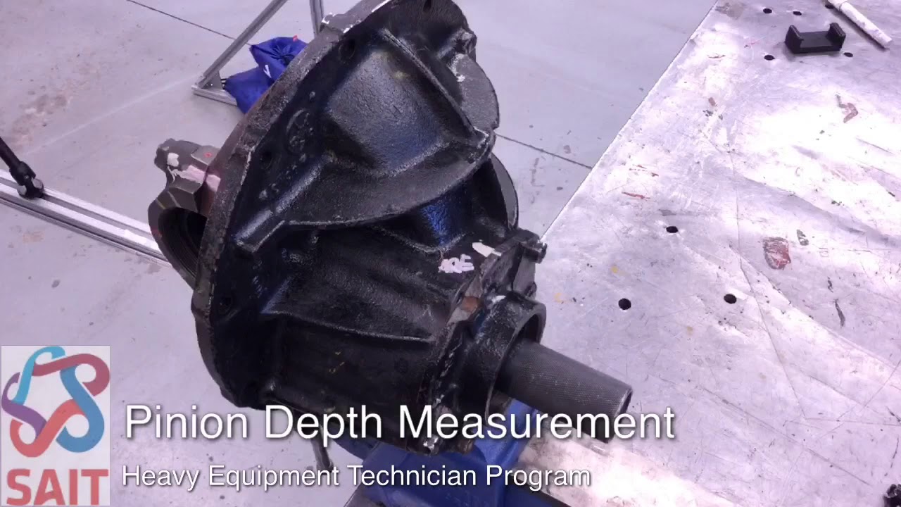 Differential Service - Pinion Depth Measurement
