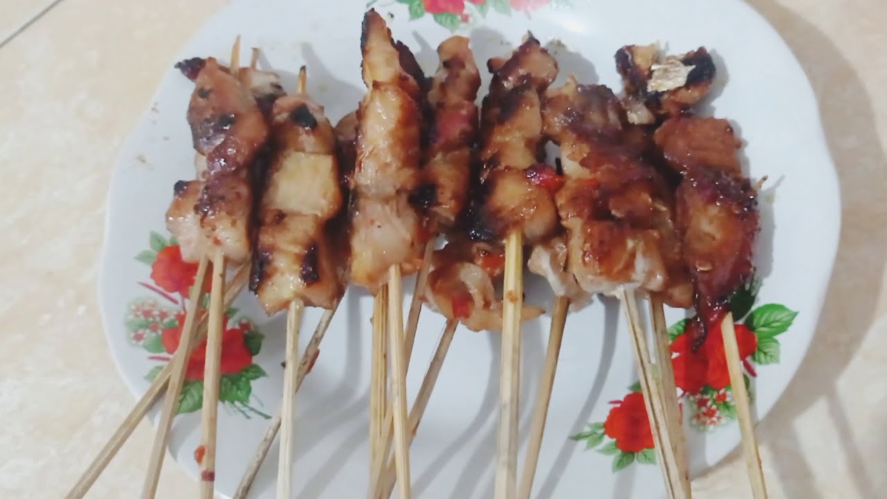 Cara membuat sate ikan sederhana ,  ENAK bangeeet