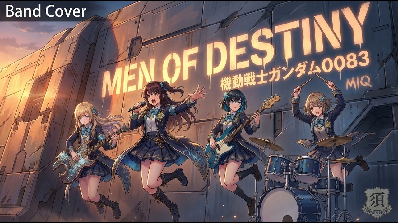 【MAD】MEN OF DESTINY / MIQ【バンドカバー】