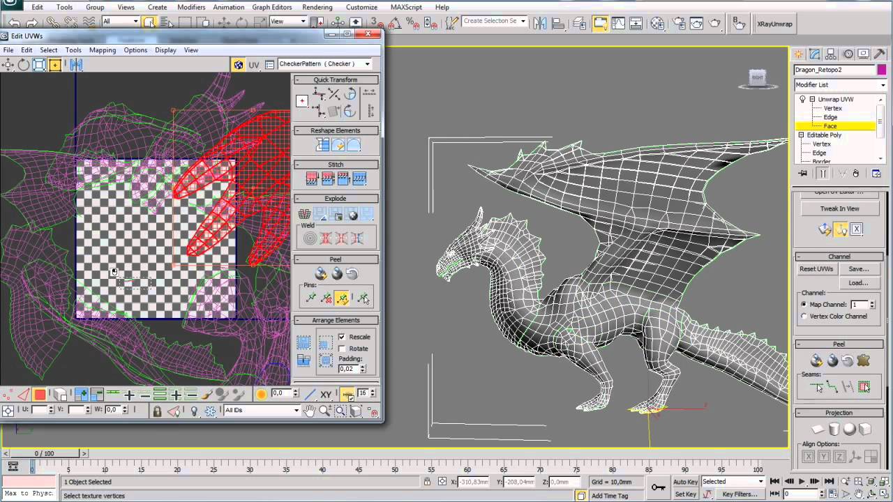 RENDER.RU CENTER '3D Полезности'. Выпуск №3 XRayUnwrap