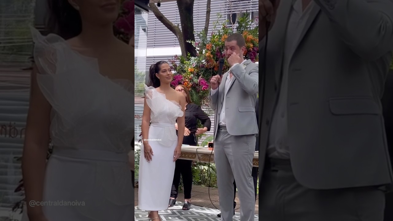 Do BBB pra vida! O casamento civil de La&iacute;s Caldas e Gustavo Marsengo. 💞