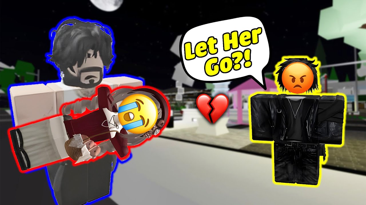 😱 He Protected Me From Danger... And I Fell for Him 😭 TTS Roblox Story