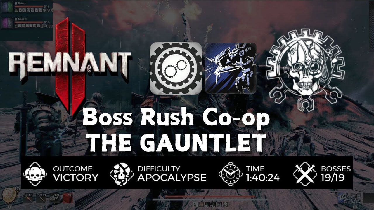 REMNANT 2 - Boss Rush Co-op: The Gauntlet (APOCALYPSE) | Engineer goes brrrrrrrrrrrrrr