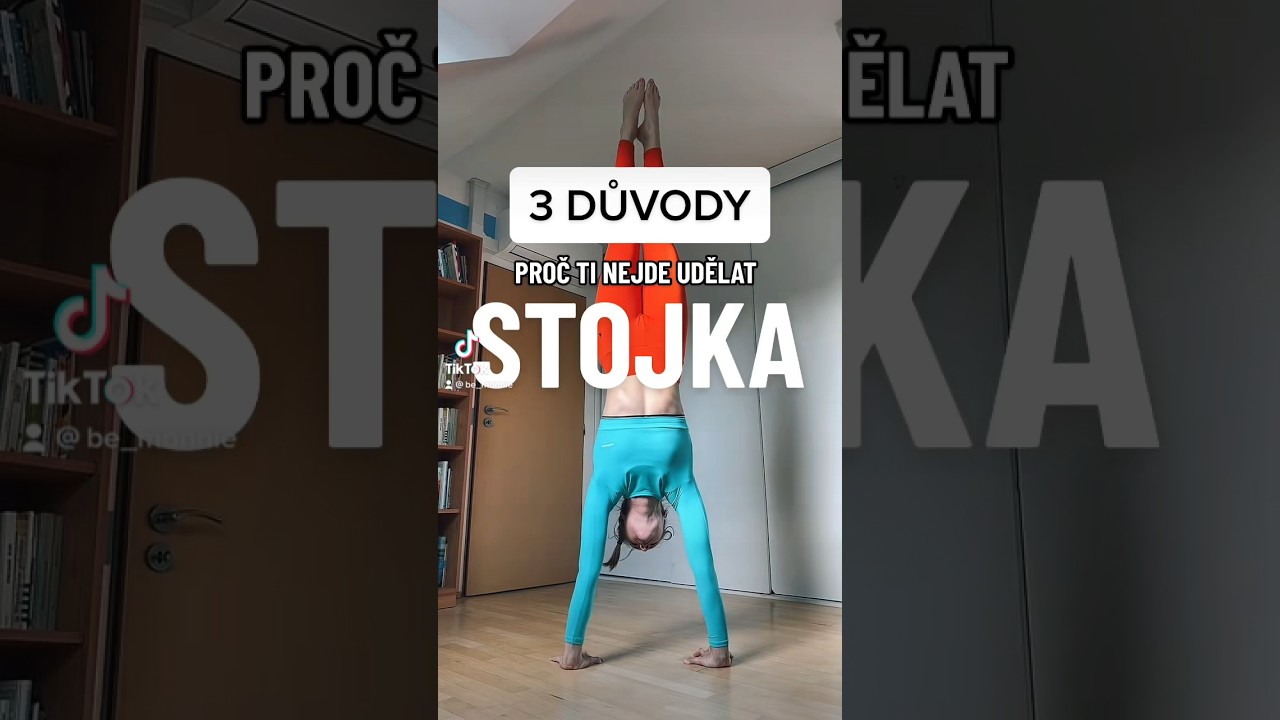 Kterou chybu děl&aacute;&scaron;?🤔/ IG: be_monnie #tutorial #handstand