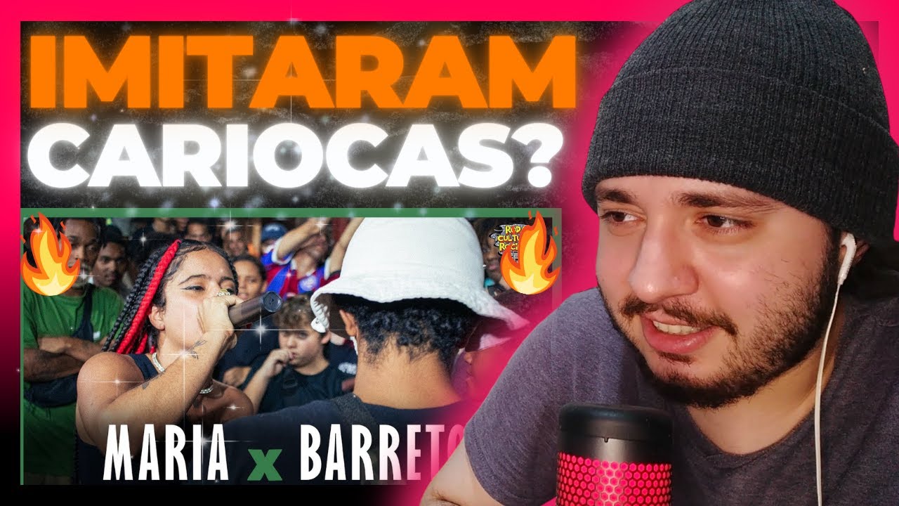 (QUEM É + CARIOCA?) MARIA x BARRETO - FINAL- 200ª EDIÇÃO - Roda Cultural da Rocinha | REACT BAUEB