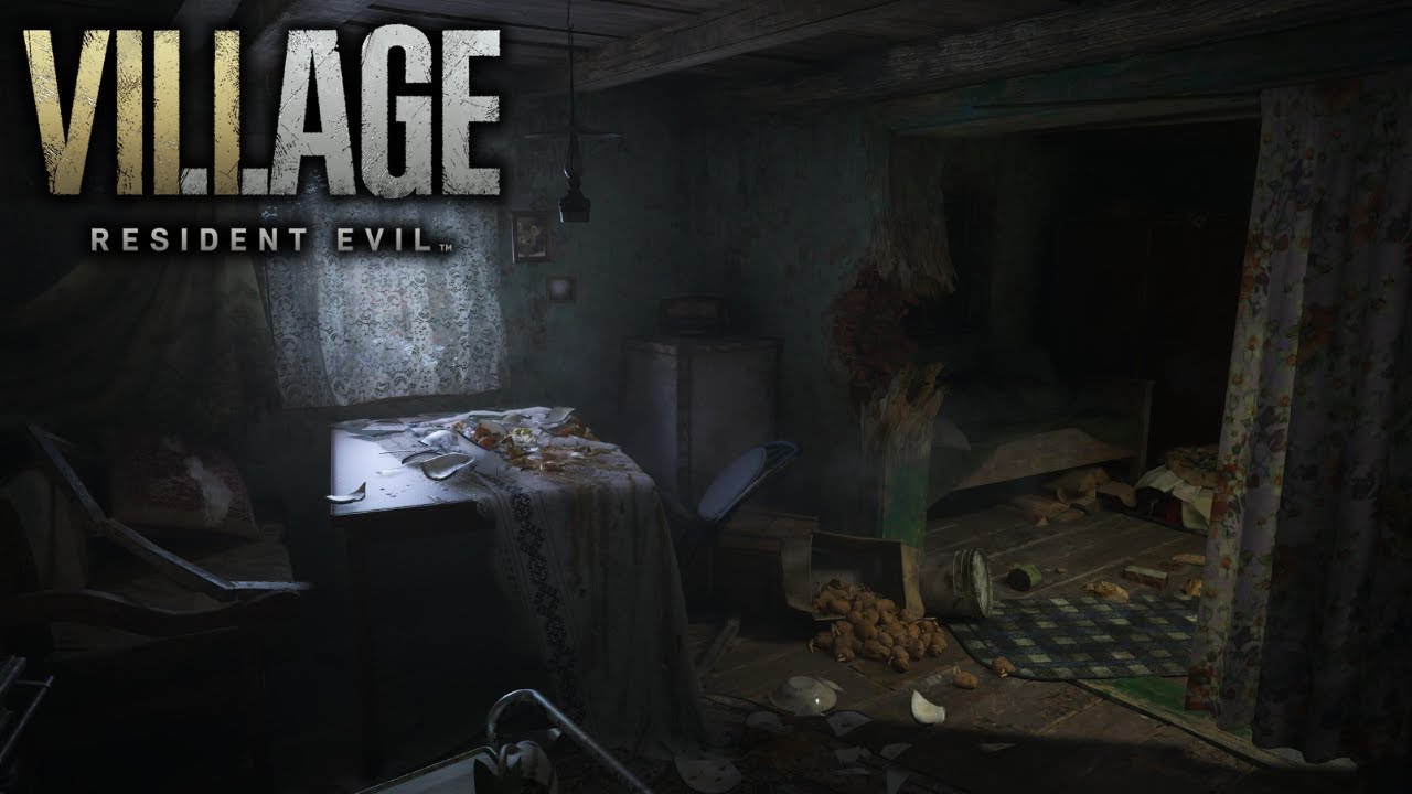 Abandoned Village House | Resident Evil Village Ambience 🎧