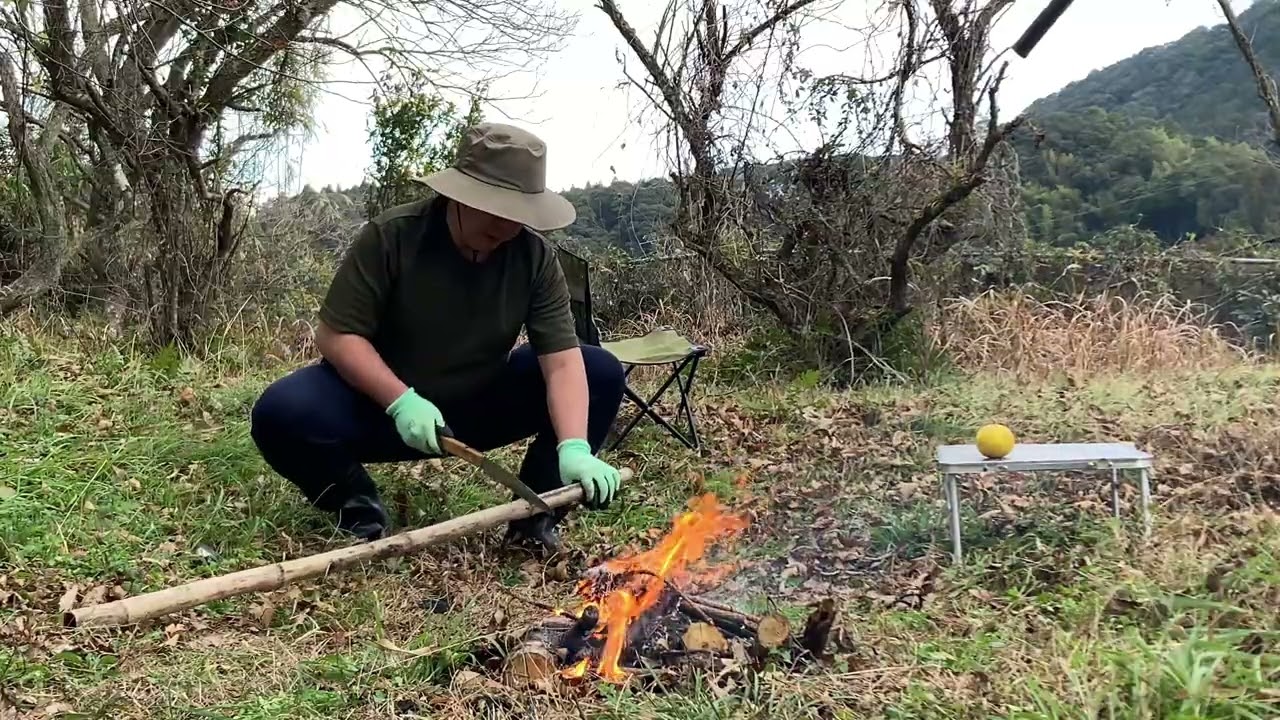 焚き火🔥で、癒された