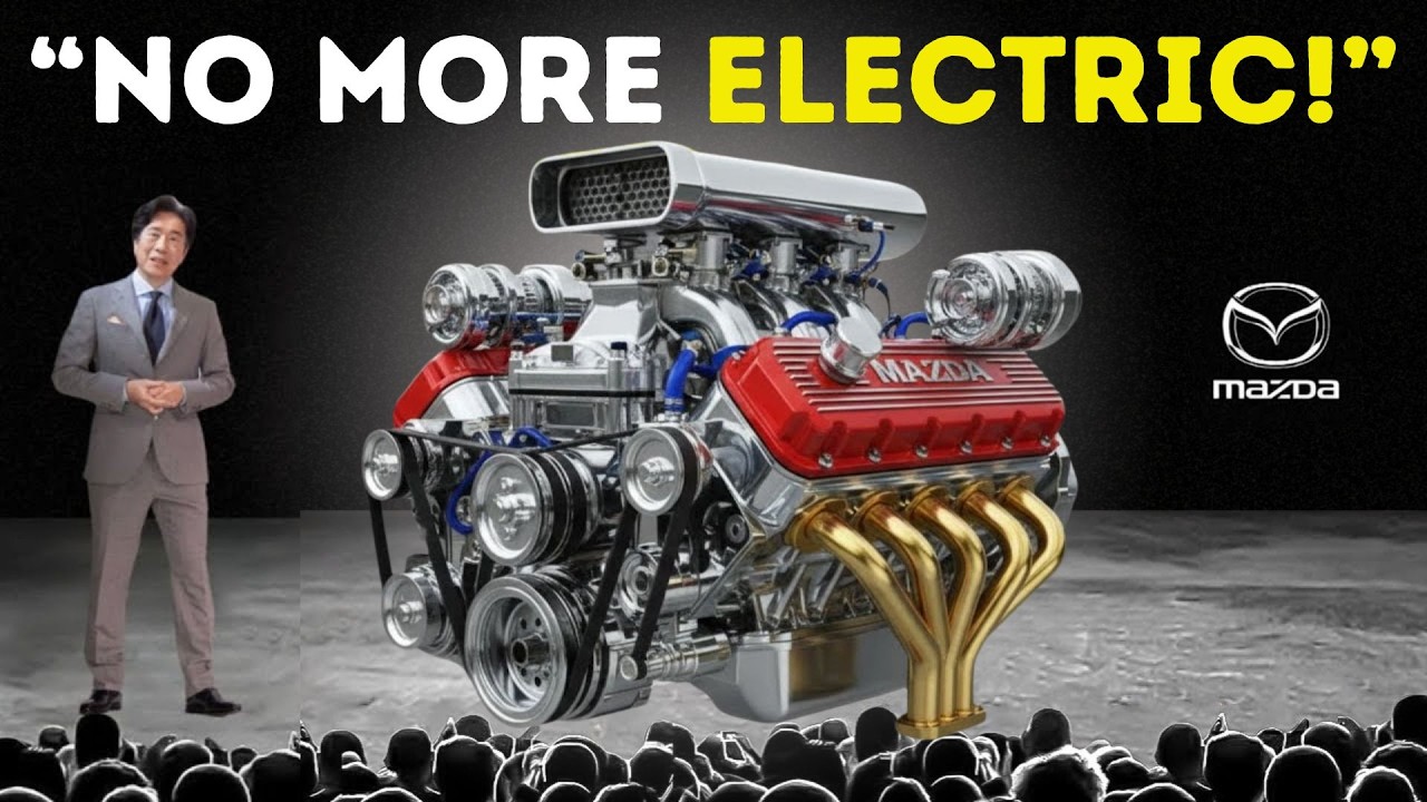 Mazda Just Dropped a Bombshell — This New Rotary Engine Will End the Electric Vehicle Era!