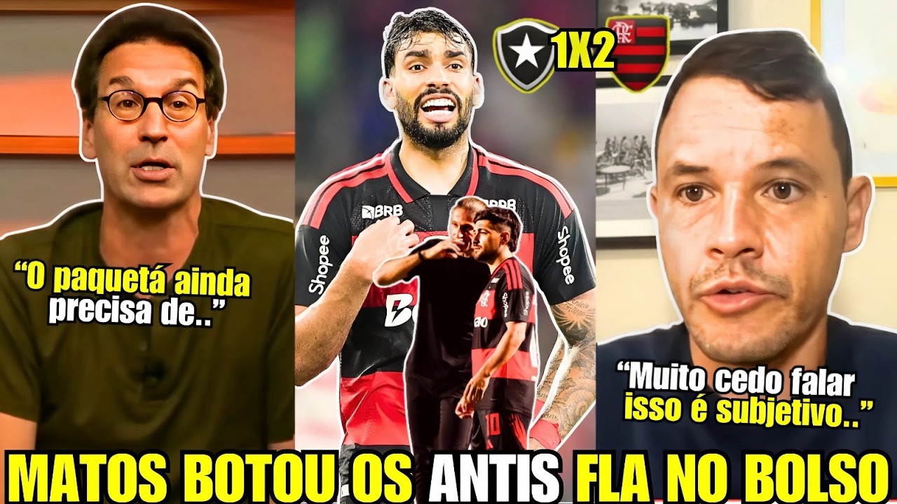 SEM ACHISMO MATOS SOBRA NO DEBATE, DÁ AULA SOBRE LANCE POLEMICO E SOBRE O PAQUETA E CALA A BANCADA