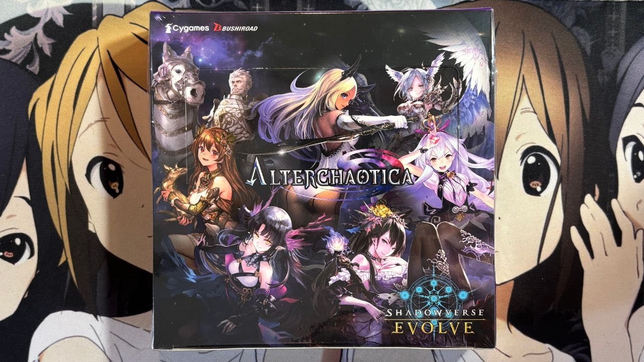 Opening My Shadowverse Evolve Alterchaotica Booster Box English