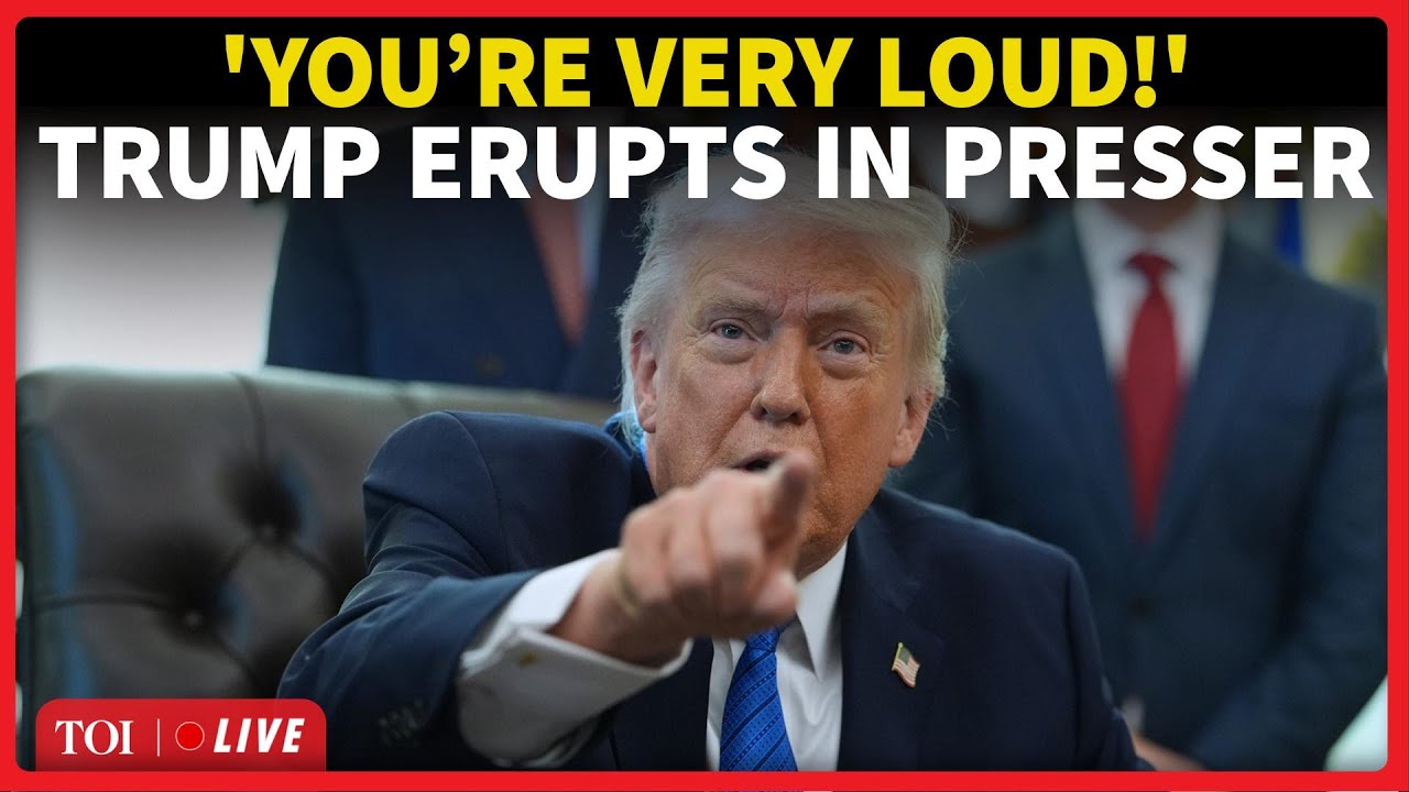 Fiery Exchange: Trump Shuts Down Journalist Mid-Question | ‘I Didn’t Call on You’