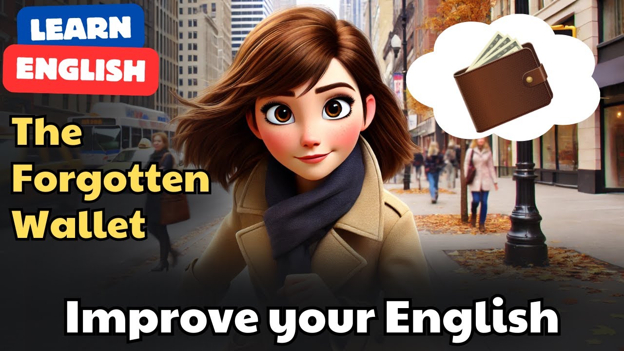 English Listening Practice – Learn English Through Story | A2–B1 ESL | The Forgotten Wallet