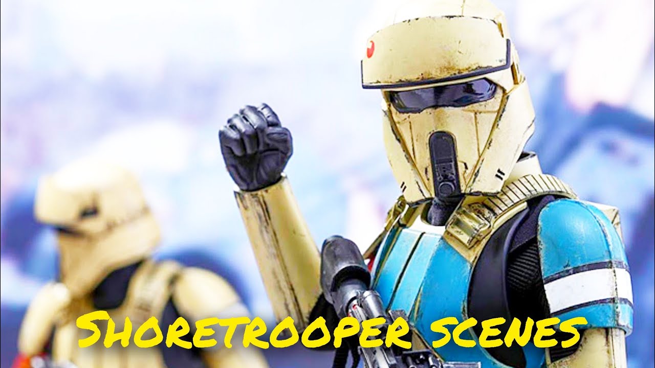 All Shoretrooper scenes - Andor, Rogue One, Mandalorian 