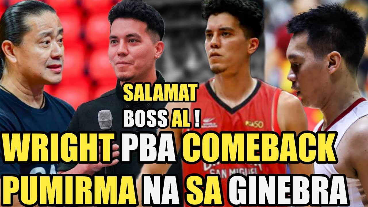 PBA COMEBACK MATTHEW WRIGHT PUMIRMA NA SA GINEBRA | SCOTTIE BINATIKOS NA NAMAN !