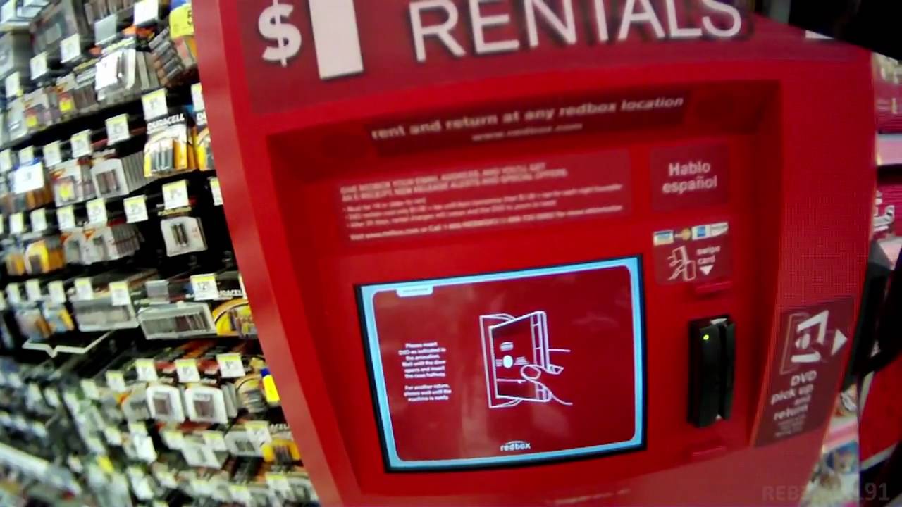 Returning a Redbox DVD