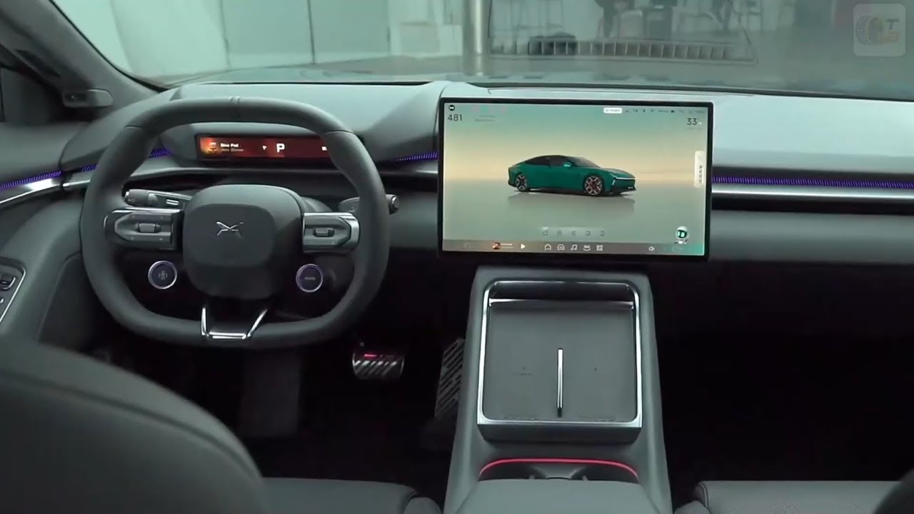 2026 Xpeng P7 – Hightech-Interieur mit 87 Zoll Head-up-Display im Check
