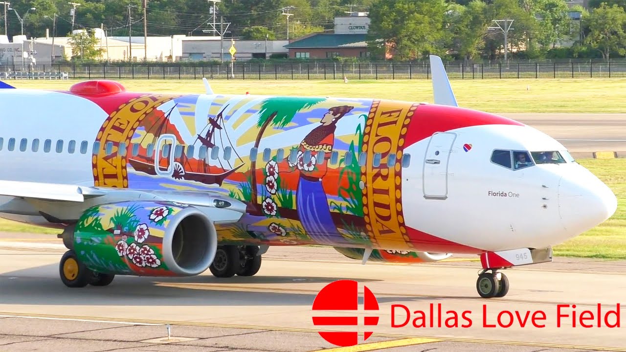 Dallas Love Field Plane Spotting (KDAL/DAL) - Part 1: Alaska B739, Delta B717, FLORIDA ONE, etc!
