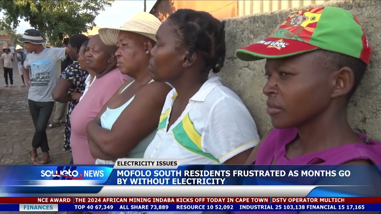 SOWETO TV NEWS | MOFOLO SOUTH RESIDENTS FRUSTRATED AS MONTHS GO BY WITHOUT ELECTRICITY