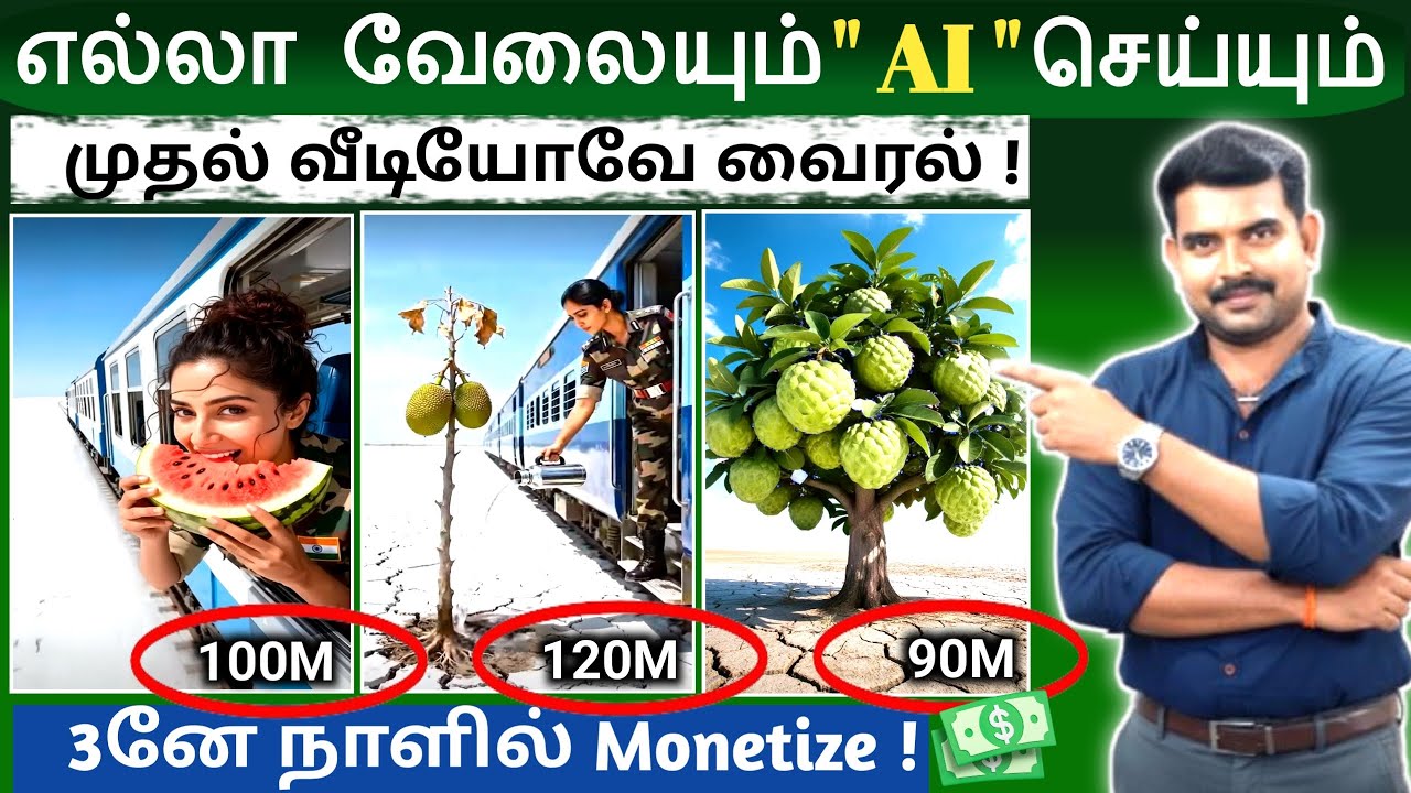 How to Create AI Video for Free in Tamil | Best Free AI Video Generator | AI Video Editing