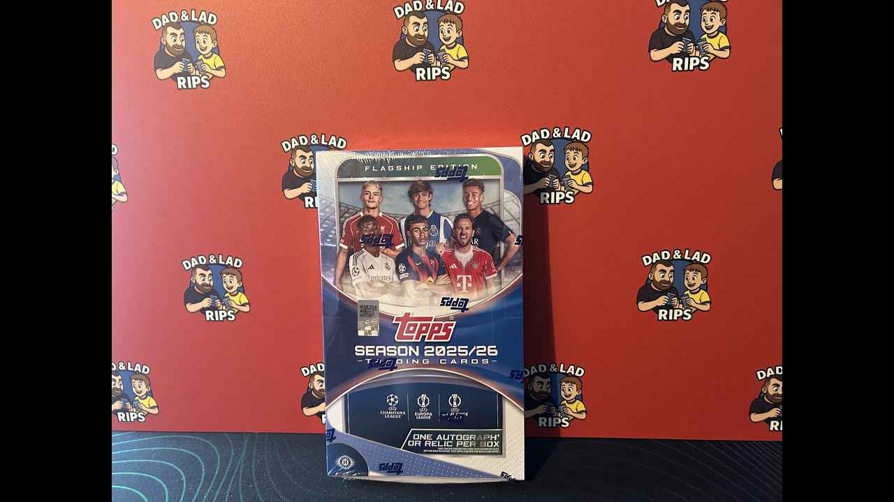 OPENING THE NEW TOPPS UCC FLAGSHIP 25/26 HOBBY BOX!
