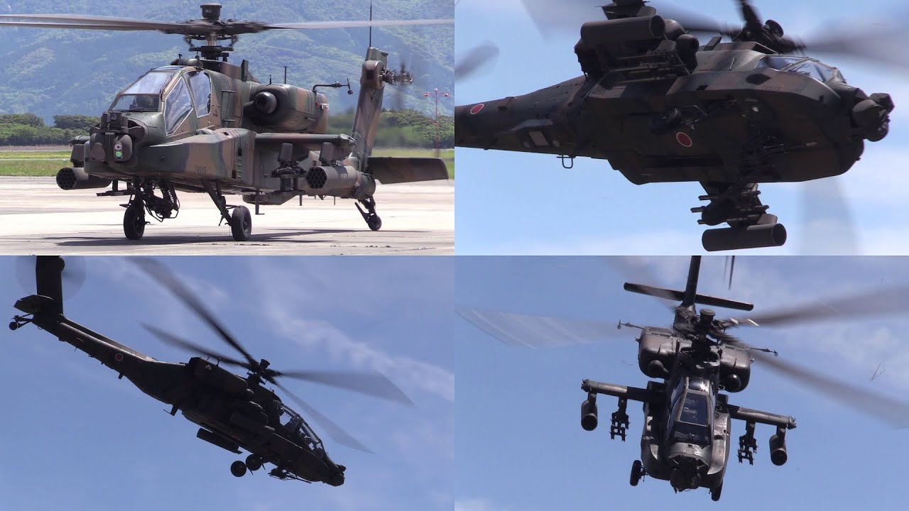 25/04/27 エアーメモリアルinかのや2025 展示飛行 JGSDF AH-64D Apache Longbow Demo Flight at JMSDF Kanoya AB Air Show