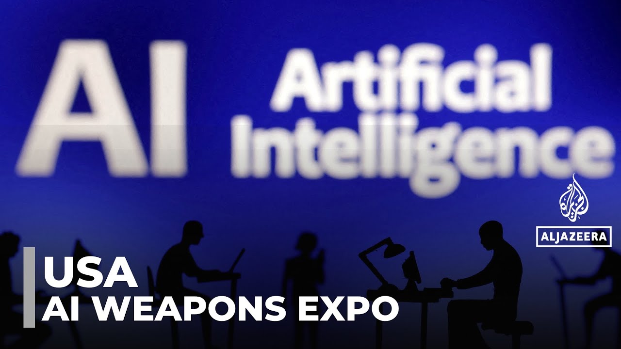 US Artificial Intelligence expo highlights AI-driven weapons systems