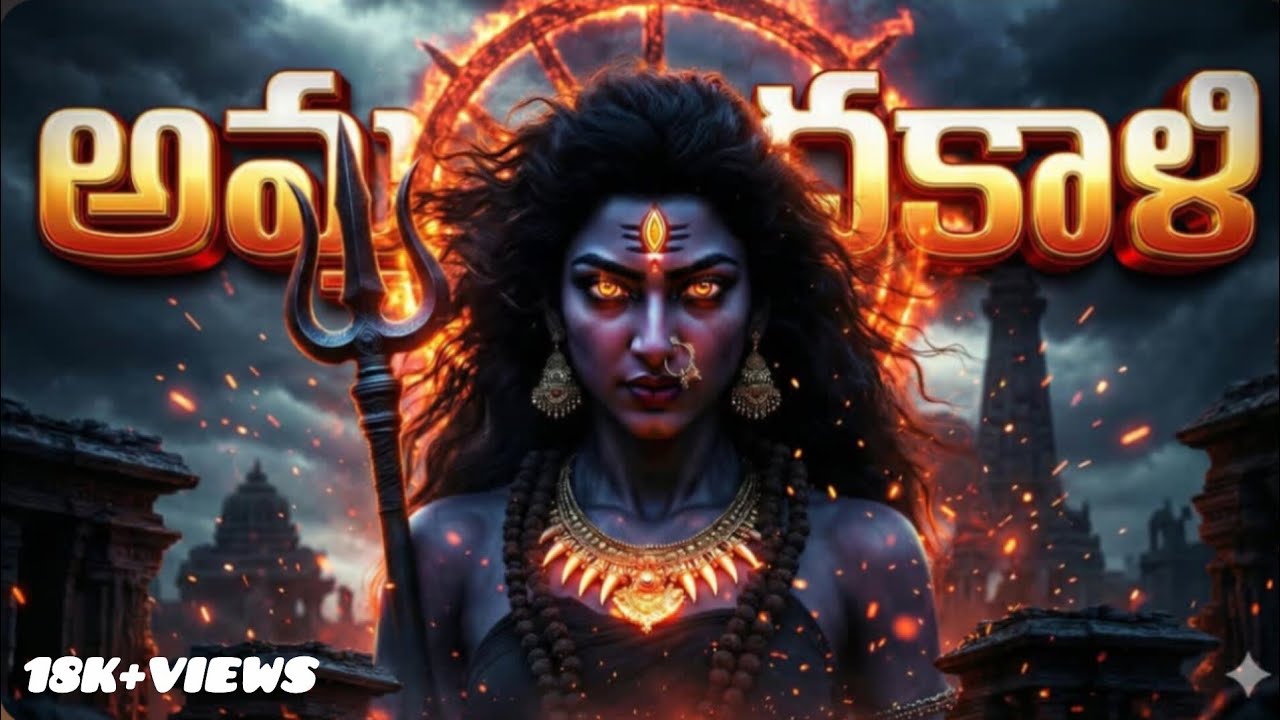 AMMA BHADRAKALI | Telugu Devotional Song | Fierce Shakti Cinematic Landscape