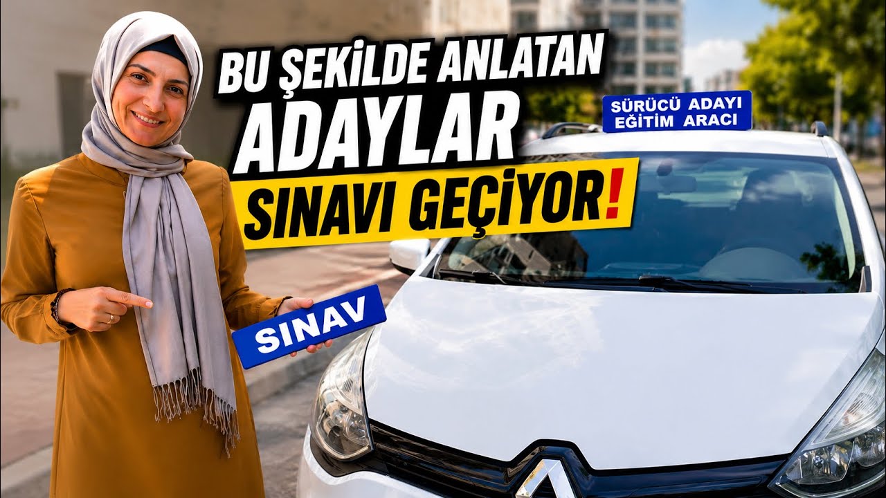 Bu şekilde anlatan adaylar sınavı geçiyor