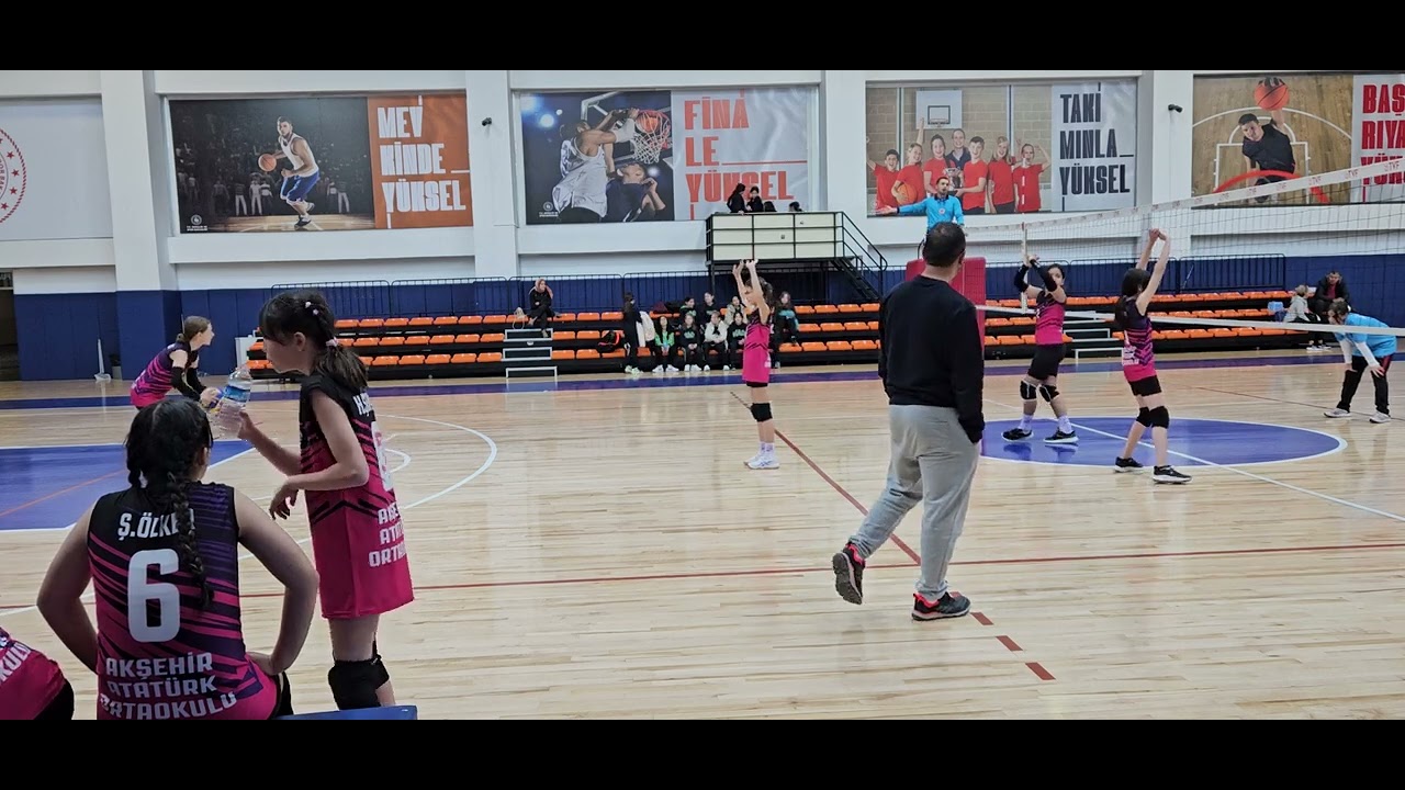 2023-2024 OKUL SPORLARI KUCUK KIZ VOLEYBOL IL ŞAMPIYONASI AKŞEHIR ATATURK OO -OZEL ENVAR OKULLARI