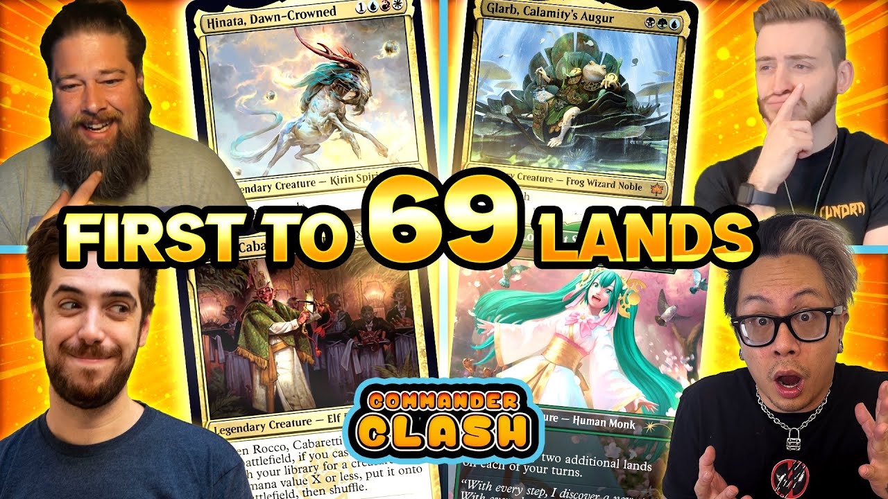First to 69 Lands Wins! | Commander Clash