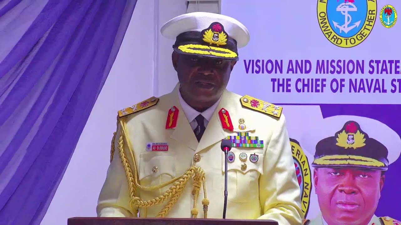 GRADUATION CEREMONY OF NAVAL WARFARE COURSE 9 OF NAVAL WAR COLLEGE NIGERIA
