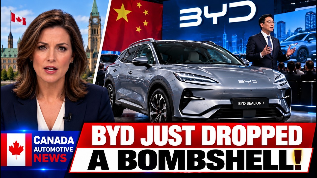 China&rsquo;s BYD SHOCKS the Entire Canadian Car Market With This HUGE ANNOUNCEMENT!
