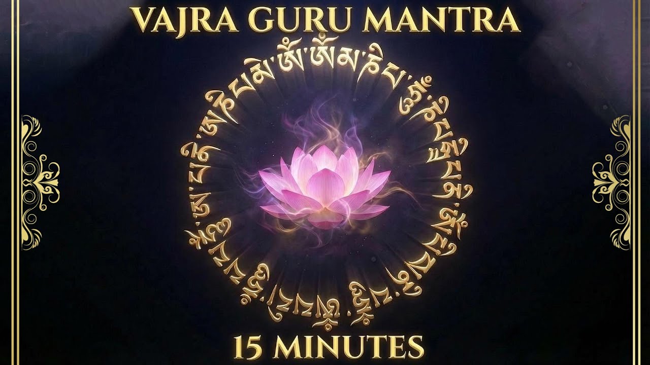 15-Minute Rhythmic Chant • Vajra Guru Mantra (Guru Rinpoche)