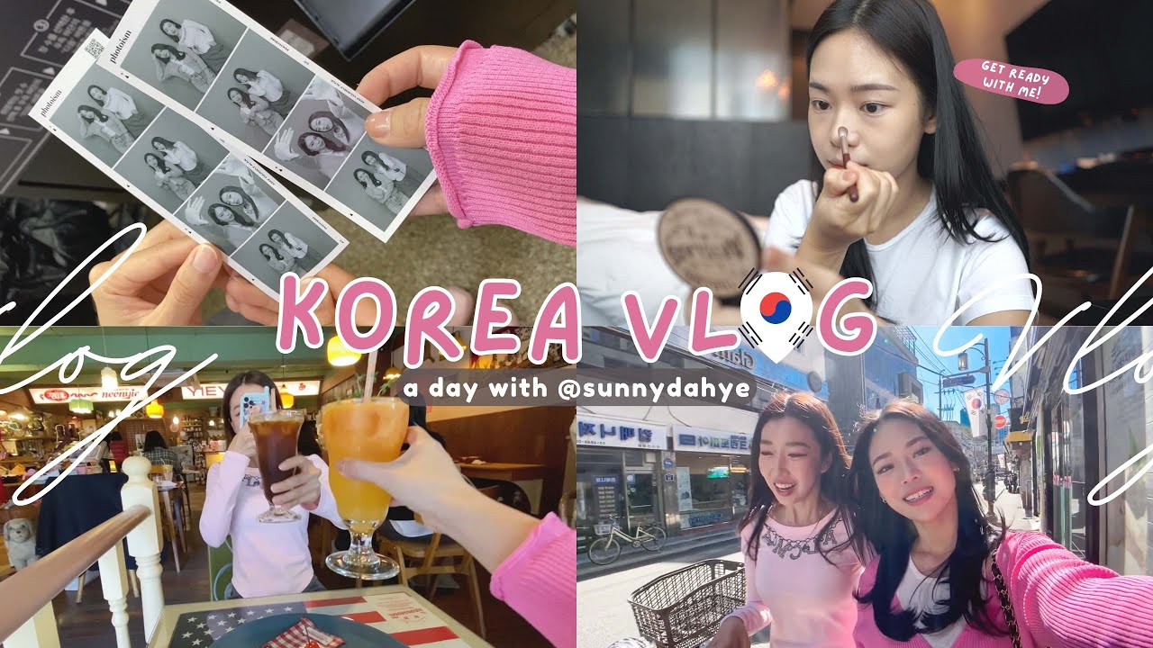 KOREA VLOG 🇰🇷 | GRWM + explore famous places with Sunny Dahye 🥰