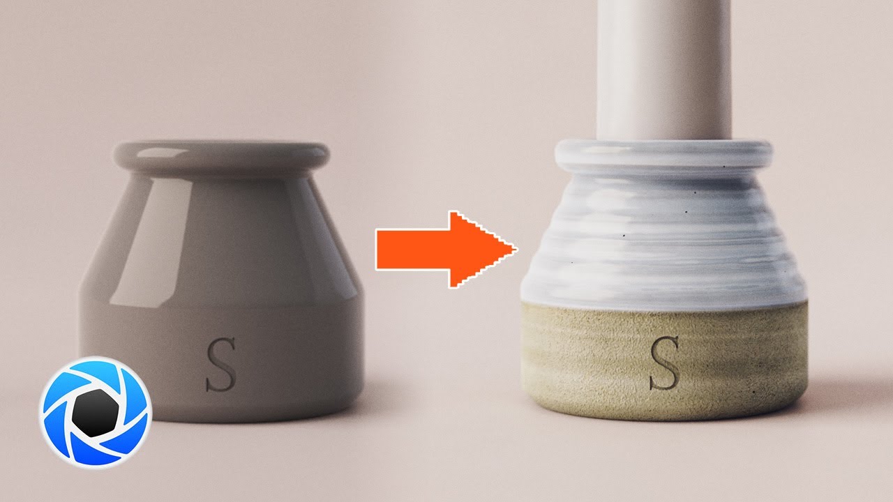 Handmade Pottery in KeyShot (Material Walkthrough)