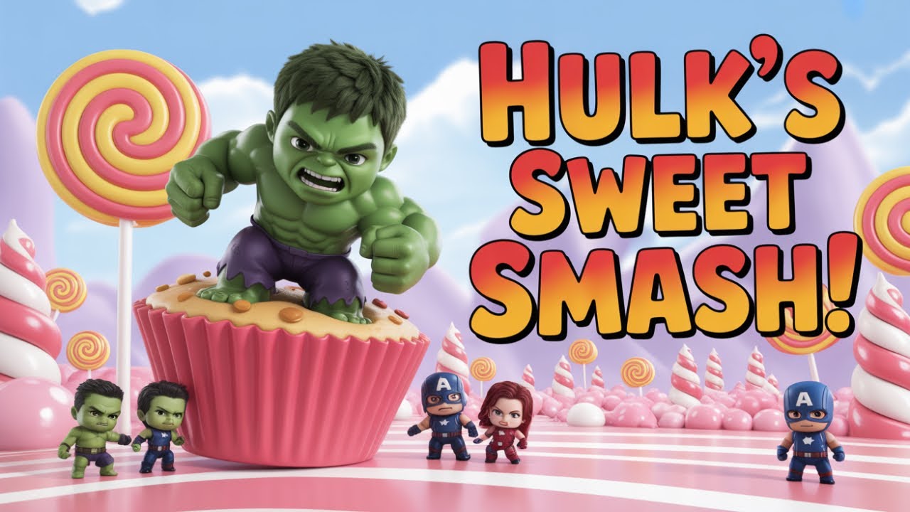 Super Speed and Teamwork Save the Day! | Chibi Avengers The Snack Attack