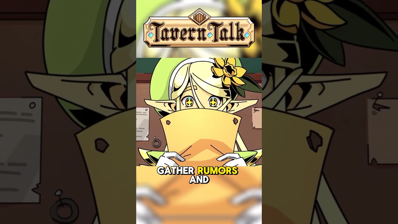 Tavern Talk is a D&D style visual novel inspired by Coffee Talk #indiegames #coffeetalk #taverntalk