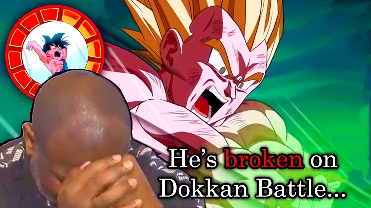 HAHAHAHAHAHAHAHAHAHAHAHAHAHA 💀💀💀 STR GT GOKU + SSJ4 VEGETA ARE BROKEN ON DOKKAN BATTLE!