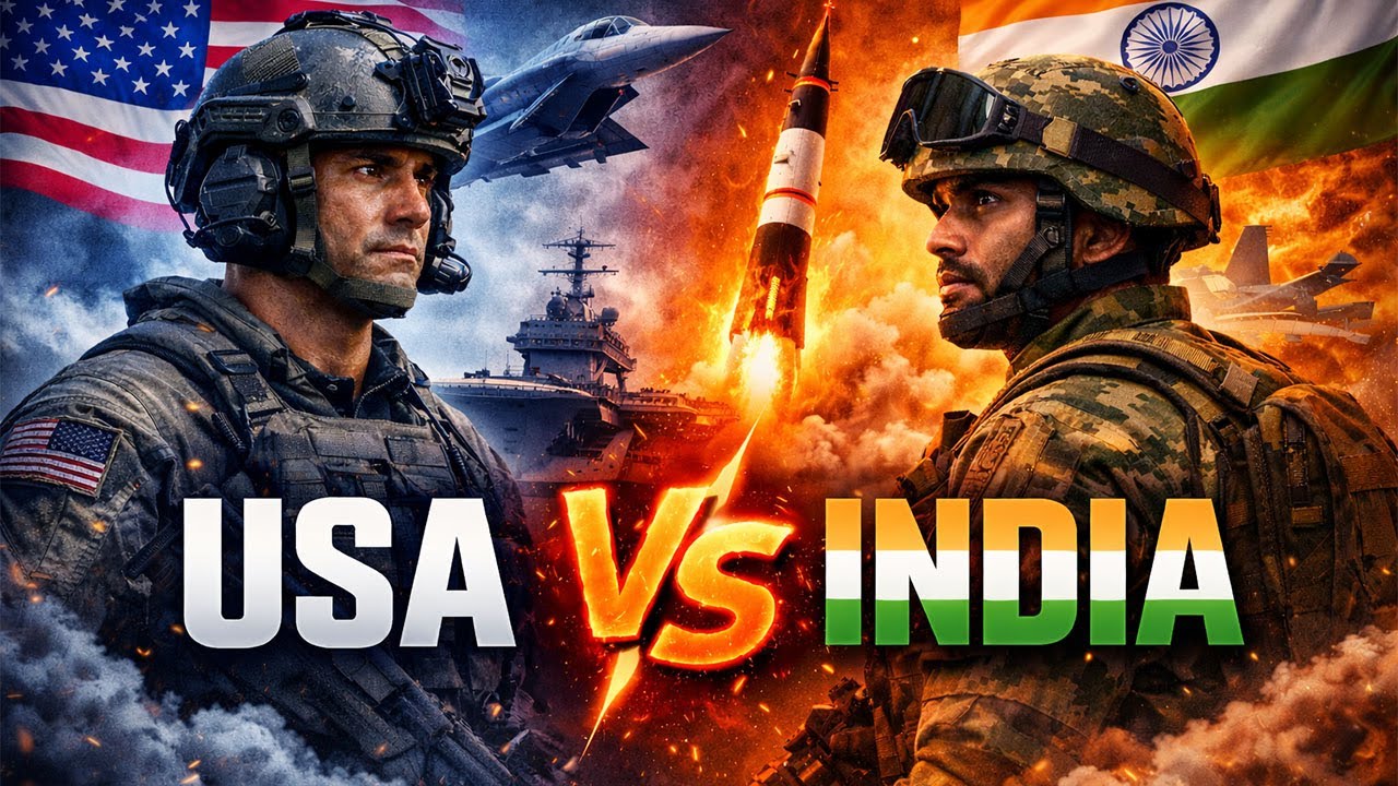 USA vs India Military Power 2026 | Superpower vs Rising Power
