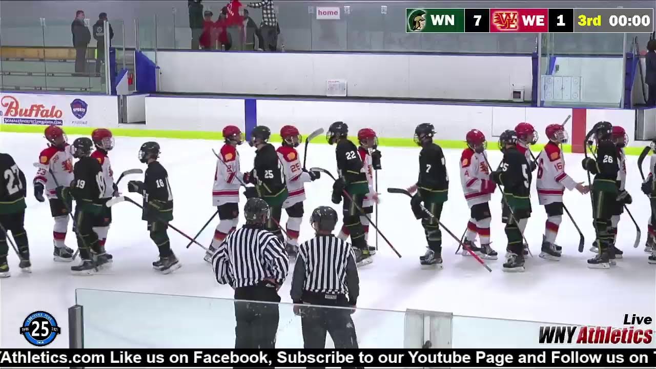 WNY BOYS HOCKEY: Williamsville north vs Williamsville East 12/16