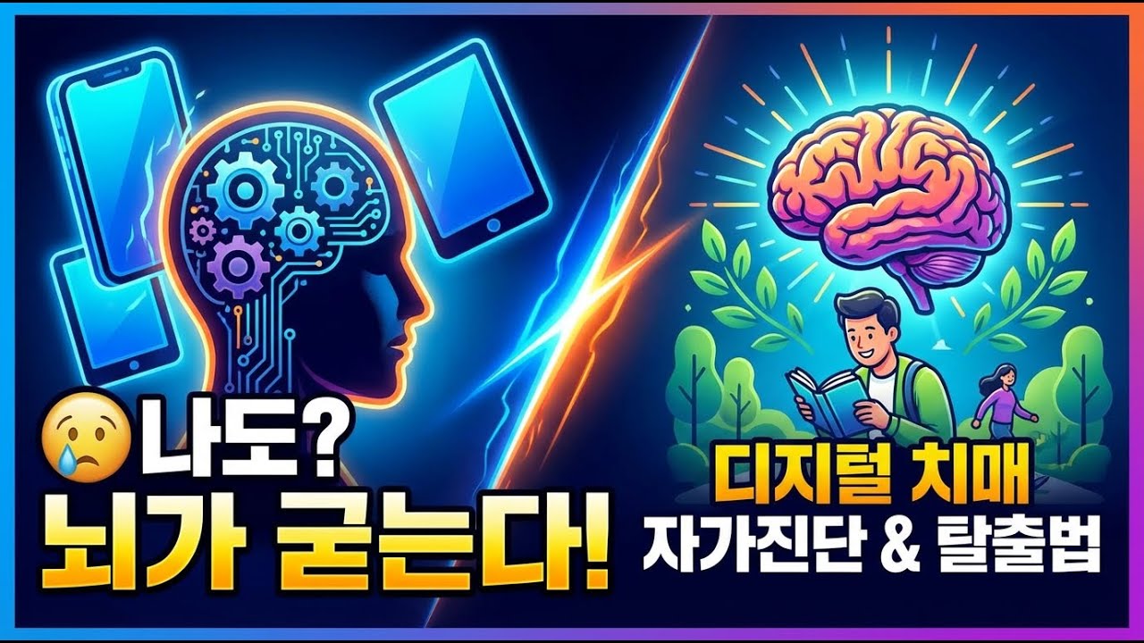 나도? 디지털 치매 초기 증상 & 극복