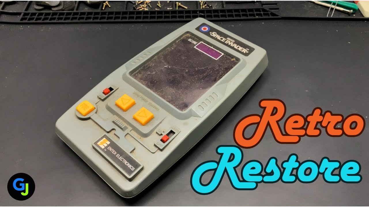 Retro Restore – Restoring a $1 Entex Space Invader Handheld Game