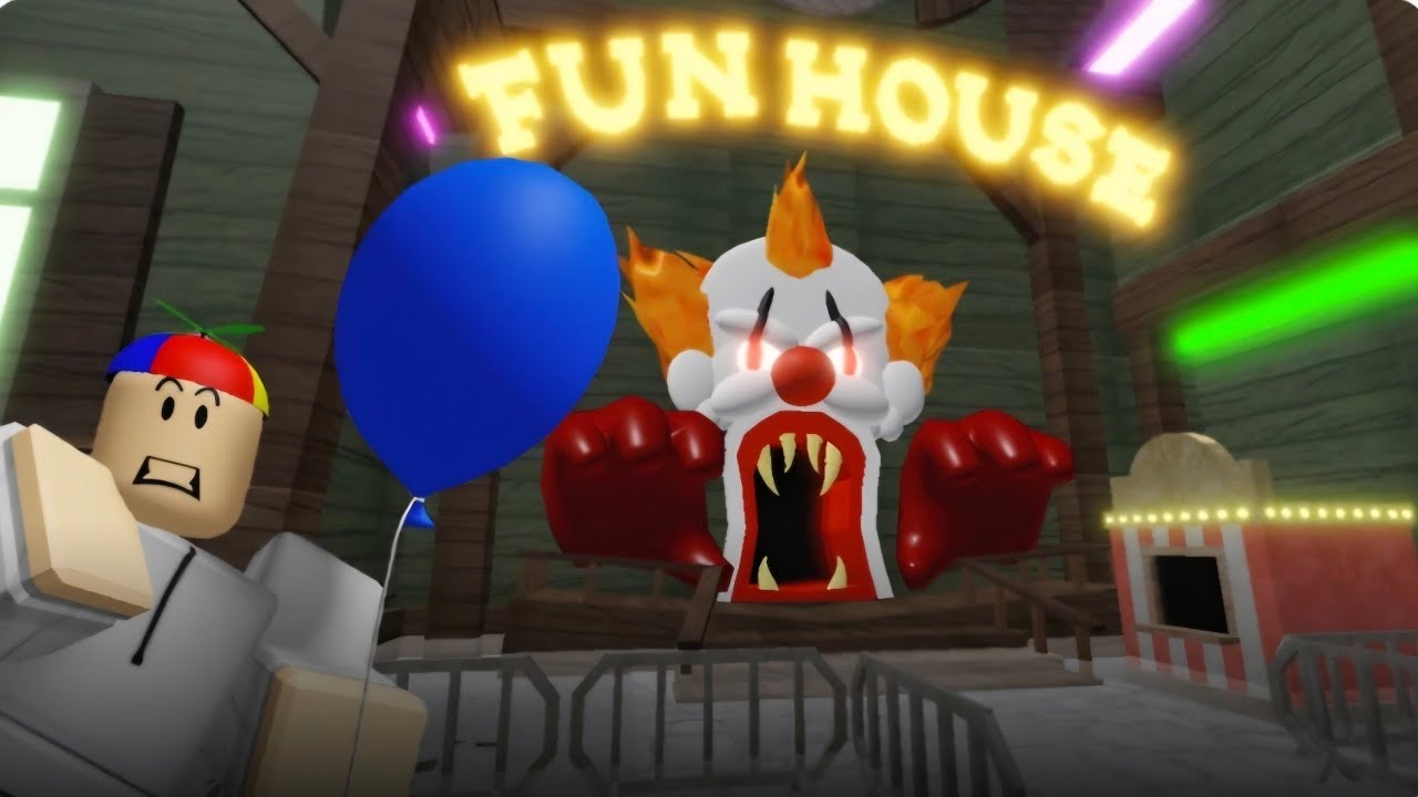 Scary Pennywise carnival#roblox 
