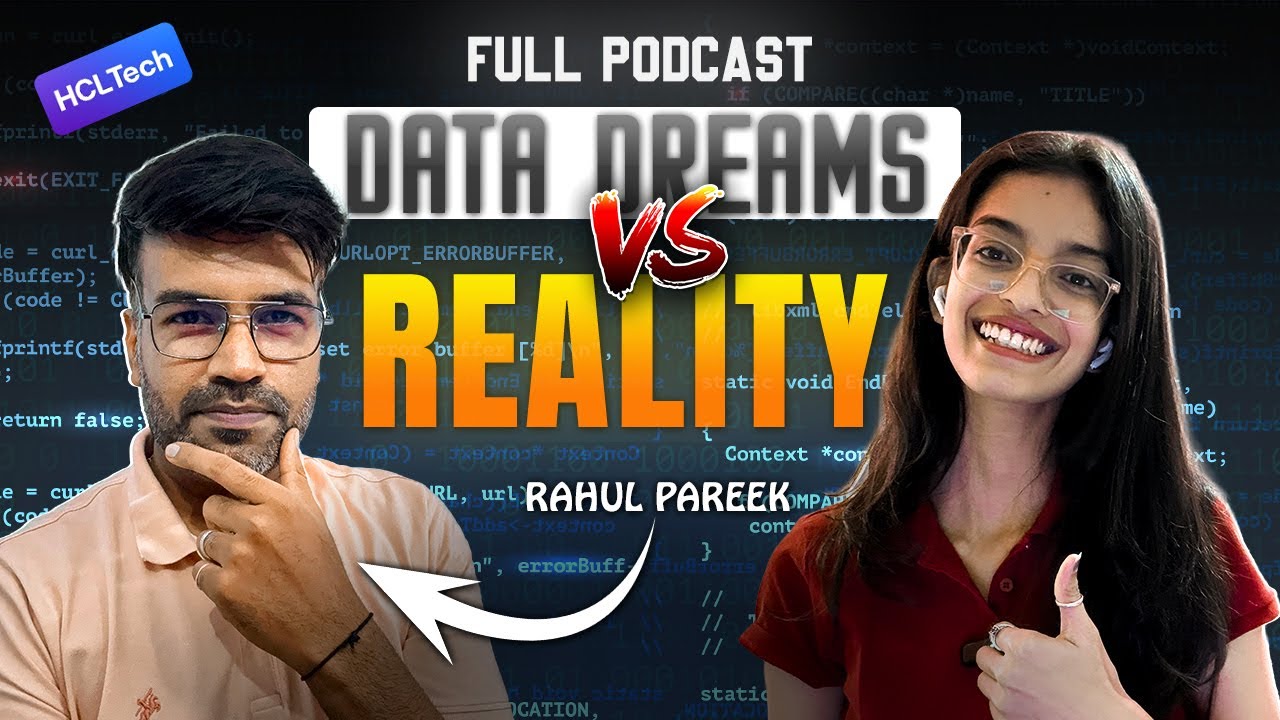 DATA DREAMS vs REALITY  | The Harsh Truth ft. Rahul Pareek