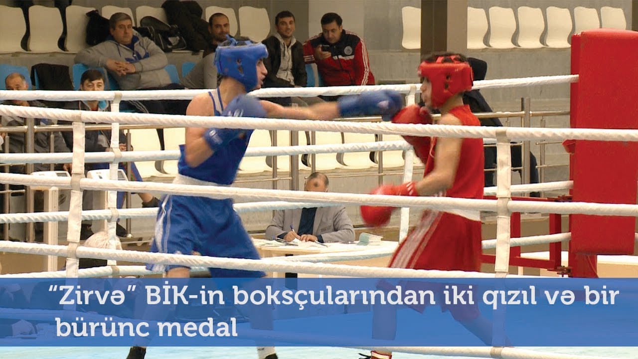 “Zirvə” BİK-in boksçularından iki qızıl və bir bürünc medal